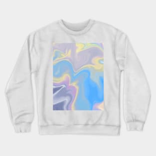 Abstract Watercolour pastel splash Crewneck Sweatshirt